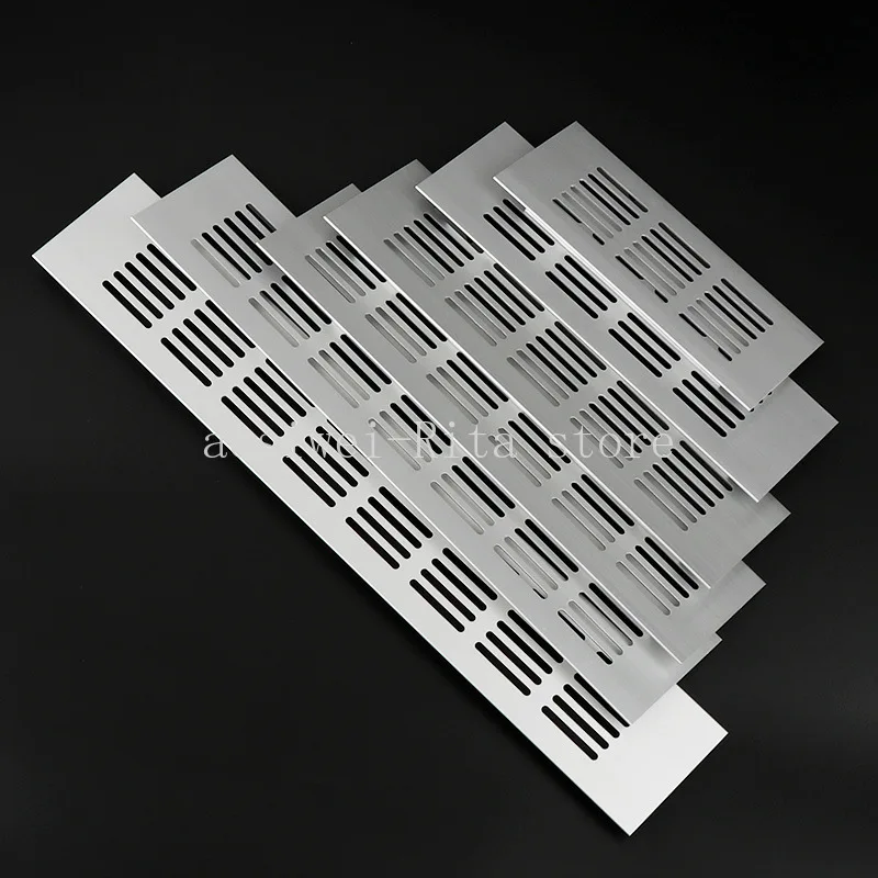 Vents Perforated Sheet Aluminum Air Vent Ventilator Grille Cover Ventilation For Closet Shoe Air Conditioner home Decor cover