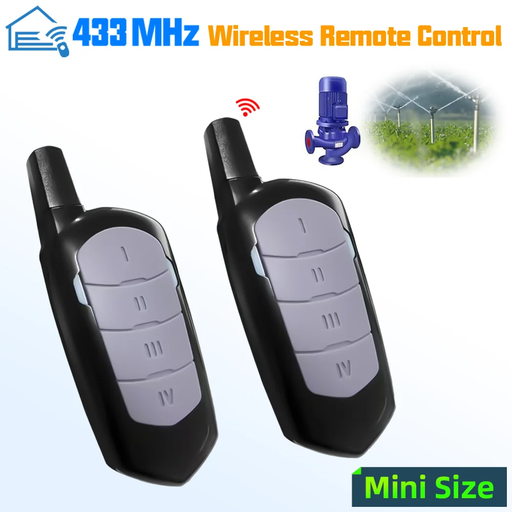 Garage Remote Control Duplicator 433mhz Gate Door Commands Opener 433 92mhz Electric Rolling Code Clone Access Portal Fixed Cod