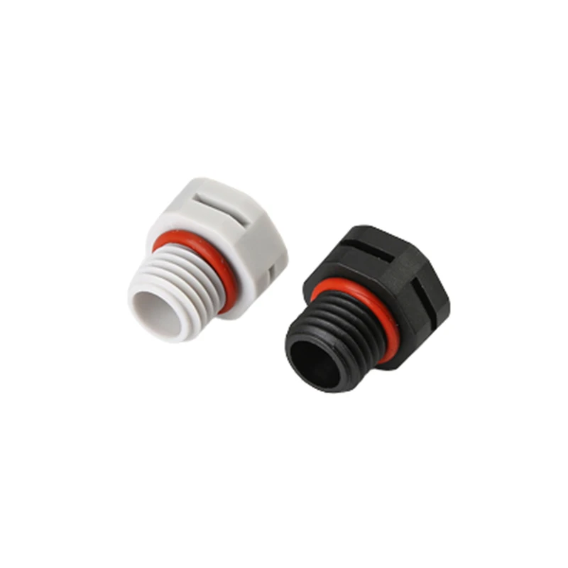 Plastic Waterproof Vent Plug Nylon Breathable Valve M12 M16 M20 M24 M32 M40 Screw Cable Plug Air Evacuation Valve Exhaust Valve