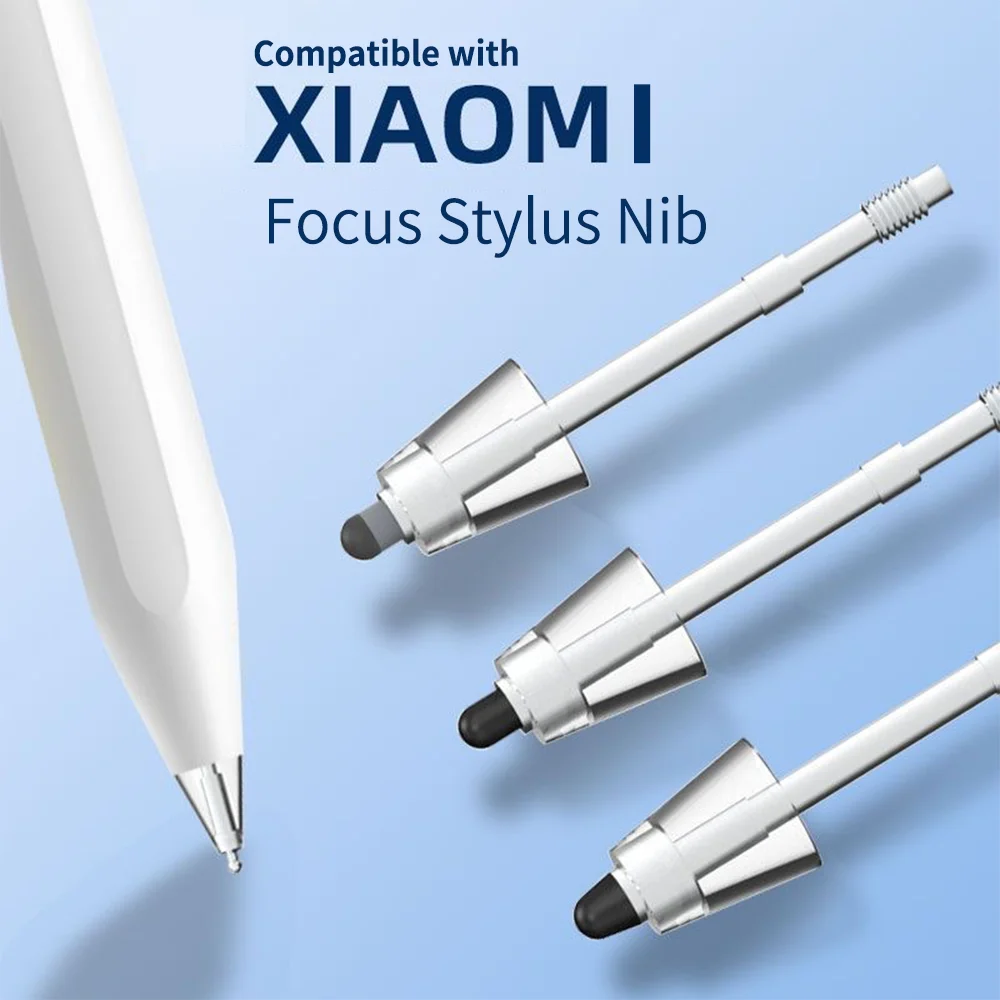 Replacement Pencil Tips Stylus Pen Nib Suitable for Xiaomi Mi Focus Stylus Wear-resistance Spare Nibs for Mi Pad Xiaomi Tablet