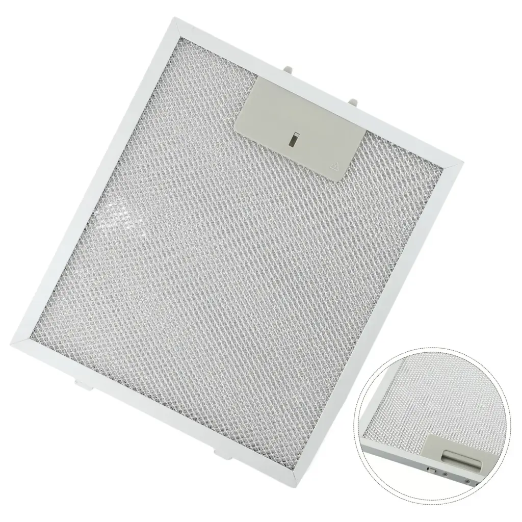 23x26cm Cooker Hood Filters Vent Filter Ventilation Metal Mesh Extractor Anti-oil Kitchen Extractor Aluminum Aspirator Filter