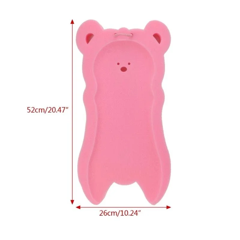 J15U Soft Infant Bath Baby Bath Holder Non-slip Bed Infant Shower Sponge Cushion