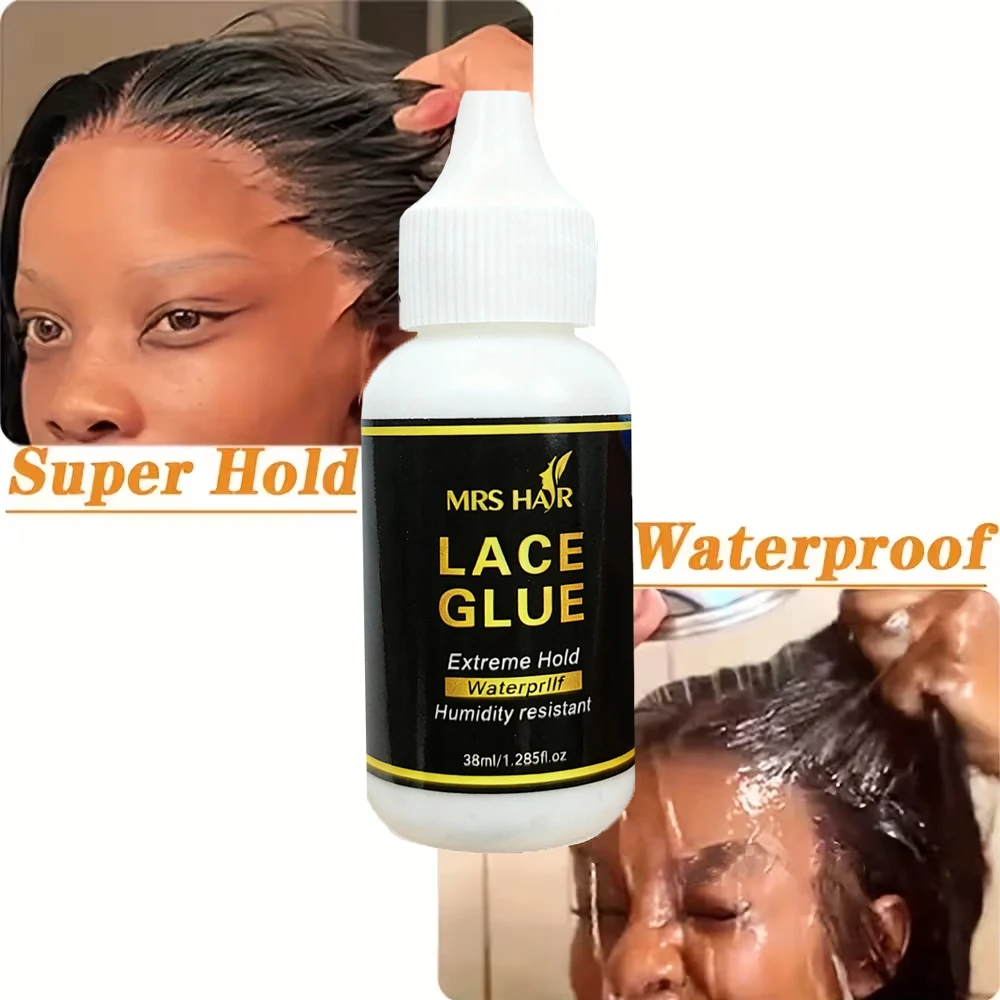 1/3/5 lace glue 38ml Extreme Hold Waterproof Lace Glue Wig Adhesive for Lace Frontal And Full Lace Wigs Durable And Long-Lasting