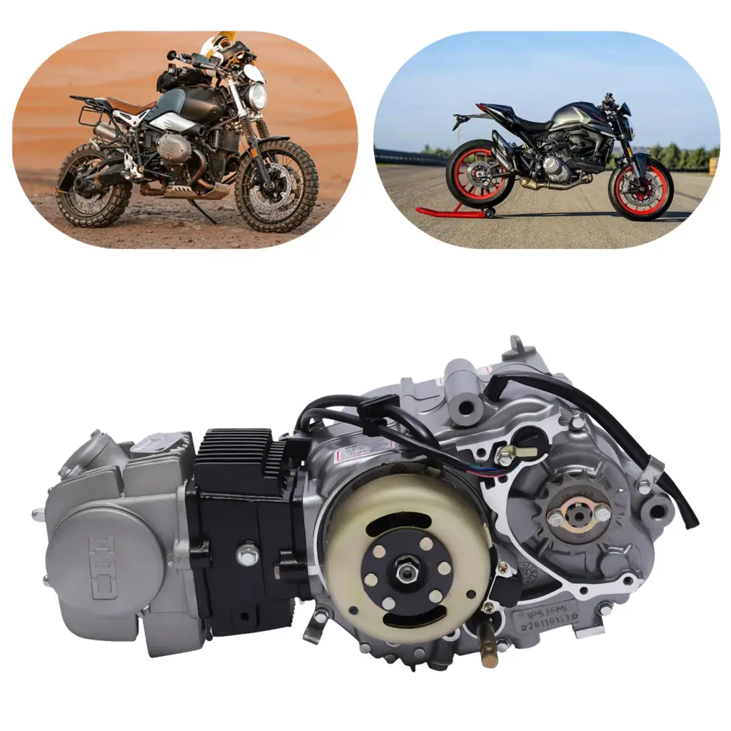 125CC 4-stroke Engine Motor Dirt Bike Engine Kit Aluminum Alloy Motor With CDI Ignition for CRF50 / CRF70 / XR50 / XR70 / Z50R