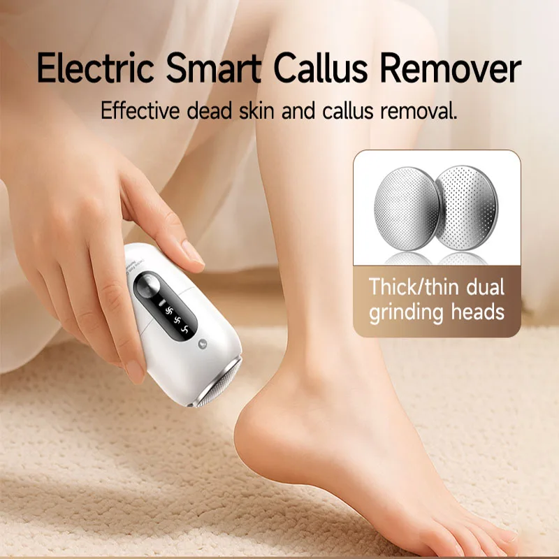 Rechargeable Electric Foot Grinder Callus Remover Thick Leather Polishing Foot Dead Skin Grinder Pedicure Personal Care Tools
