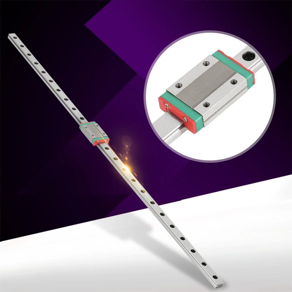 Linear Motion Rail Linear Rail Carriage MGN12H 600mm Linear Rail Slide Carriage CNC Router with Sliding Block