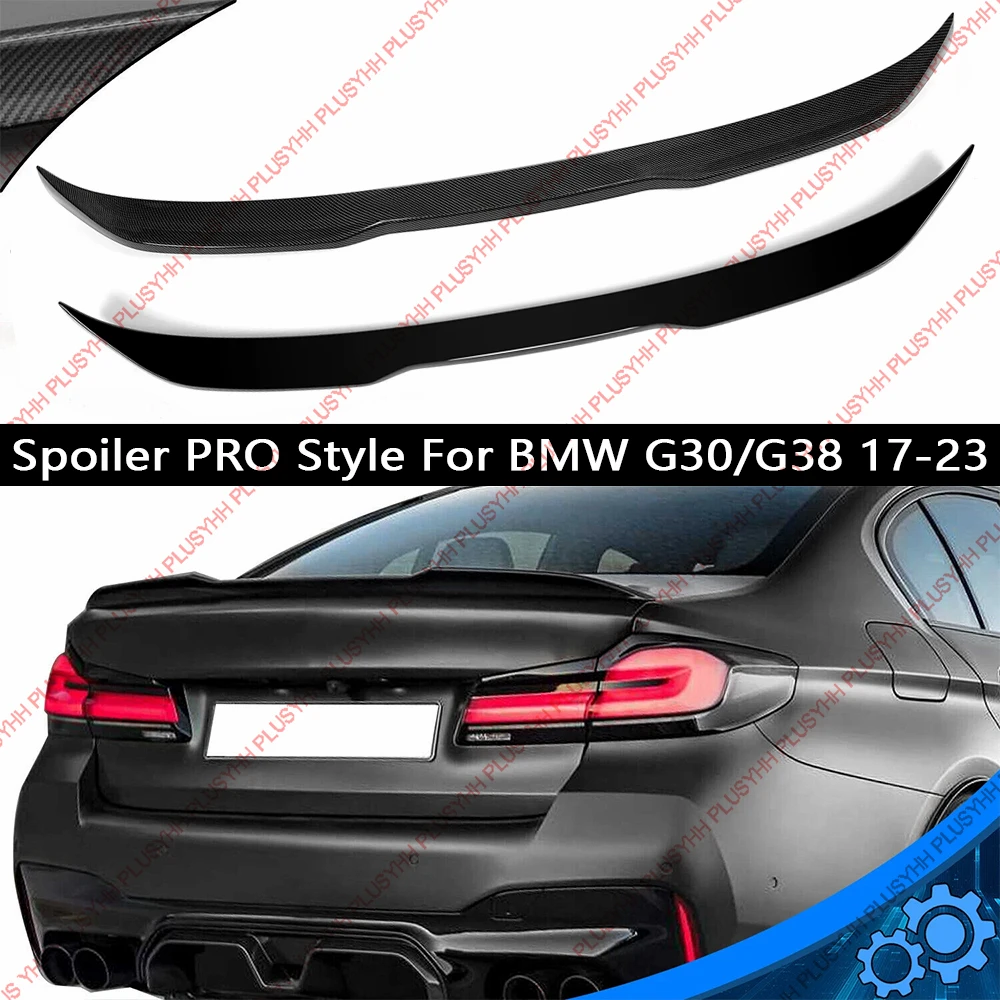 Rear Trunk Spoiler Wing For BMW 5-Series G30 G38 530i F90 M5 17-23 Accessories G30 aileron becquet Auto Exterior Parts HOT SALE