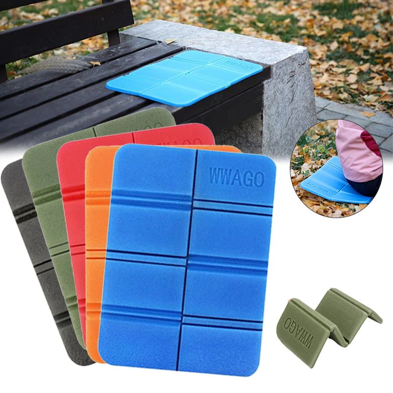 Outdoor Camping mat Portable Waterproof Small Picnic Pad Foam XPE Folding Cushion beach Park moisture-proof Mats