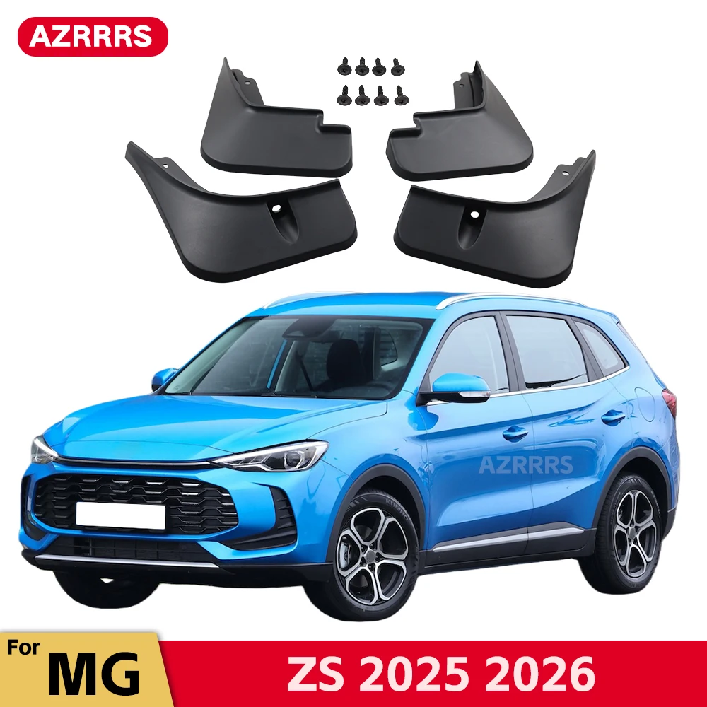MudFlaps For MG ZS 2025 2026 Mudguards Mud Flaps Splash Guards Fender Front Rear Fender Car Accessories 4Pcs