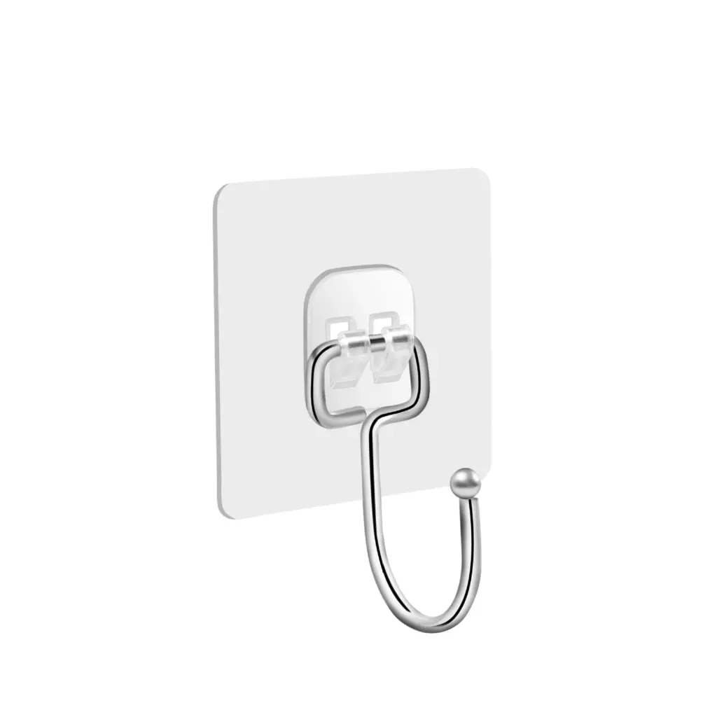 Transparent Wall Hooks Strong Self Adhesive Door Wall Hangers Hook Home Storage Hooks Suction Cup Heavy Load Hook Holder Racks