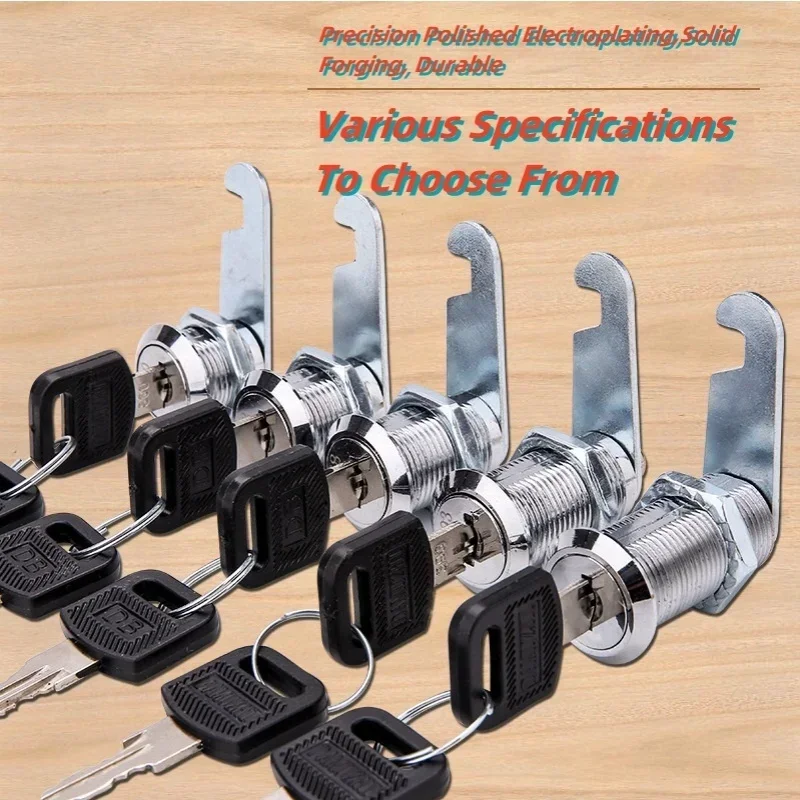 File Cabinet Lock Iron Locker Lock Core Employee Cabinet Locker Door Lock Mailbox Universal Tongue Lock Hardware Accessories