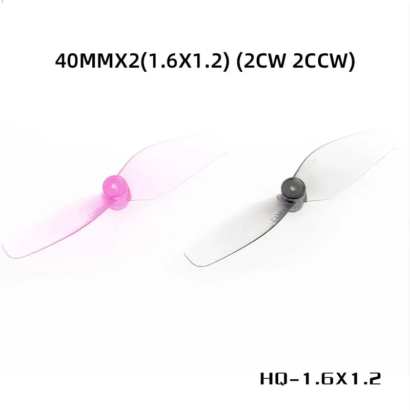 HQProp Ultralight 40MM x 2 (1.6 x 1.2) (2 Forward, 2 Reverse) Compatible with FPV Racing Drones