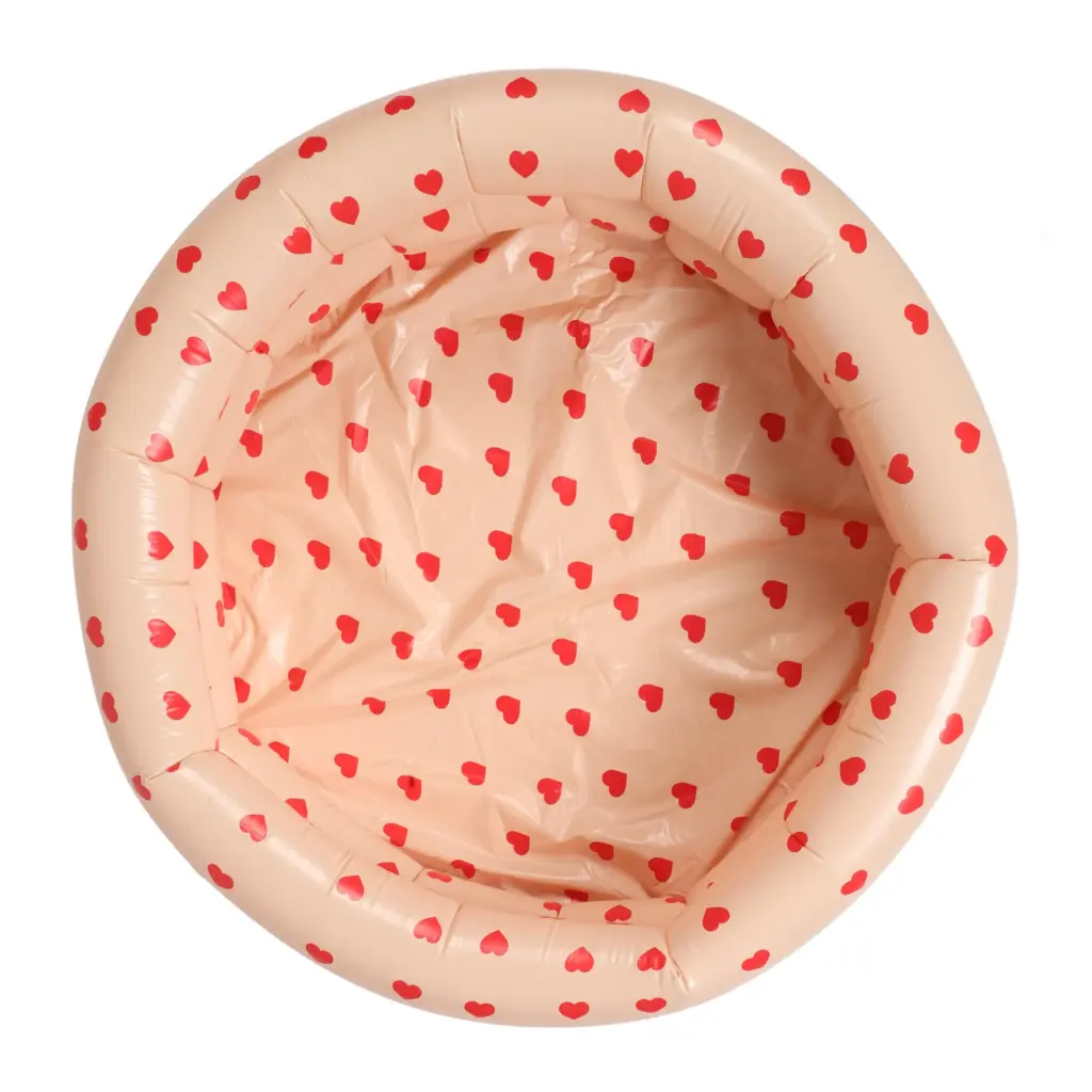 Blow Up Kiddie Pool Inflatable Toddler Pool Small Baby Swimming Pool for Backyard Outdoor Fun Mini Inflatable Tub