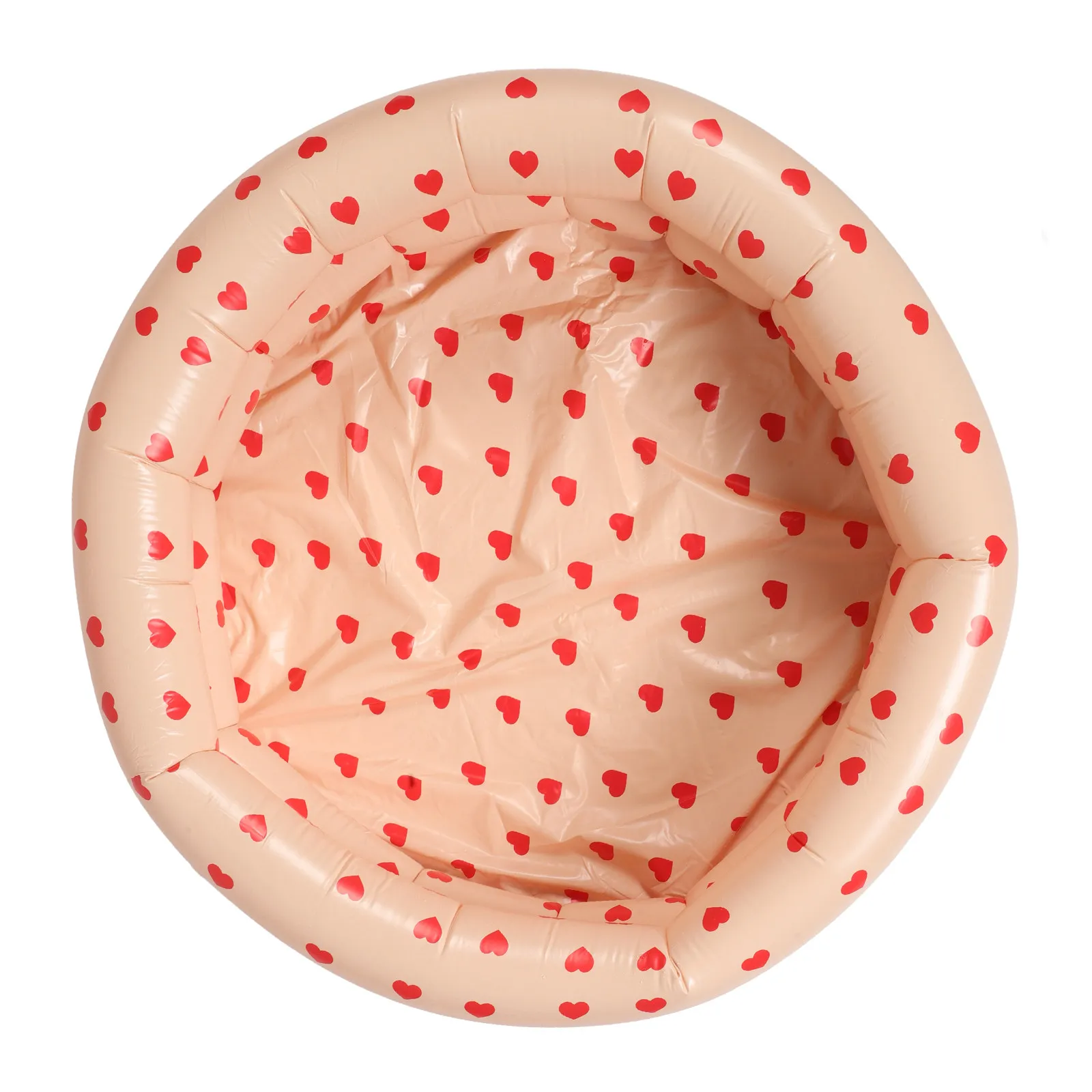 Blow Up Kiddie Pool Inflatable Toddler Pool Small Baby Swimming Pool for Backyard Outdoor Fun Mini Inflatable Tub