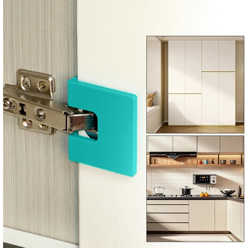 2pcs Door Jamb Hinge Jig | Door Latch Installation Jig,Carpenter Latch Installation - for Home Kitchen Bathroom Cabinet Drawer