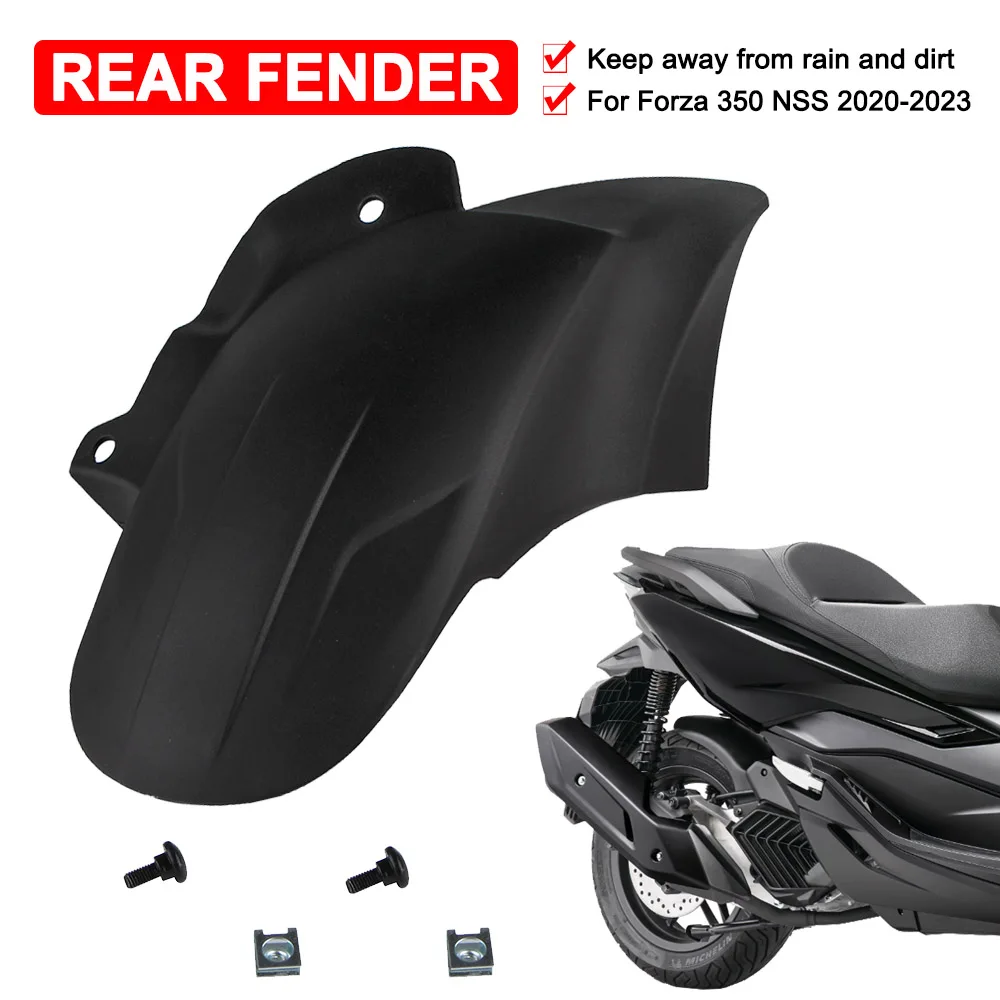 Motorcycle Rear Fender Extender For Honda Forza350 NSS350 2020-2024 2025 For Forza 350 NSS Mudguard Extension Mud Splash Guard
