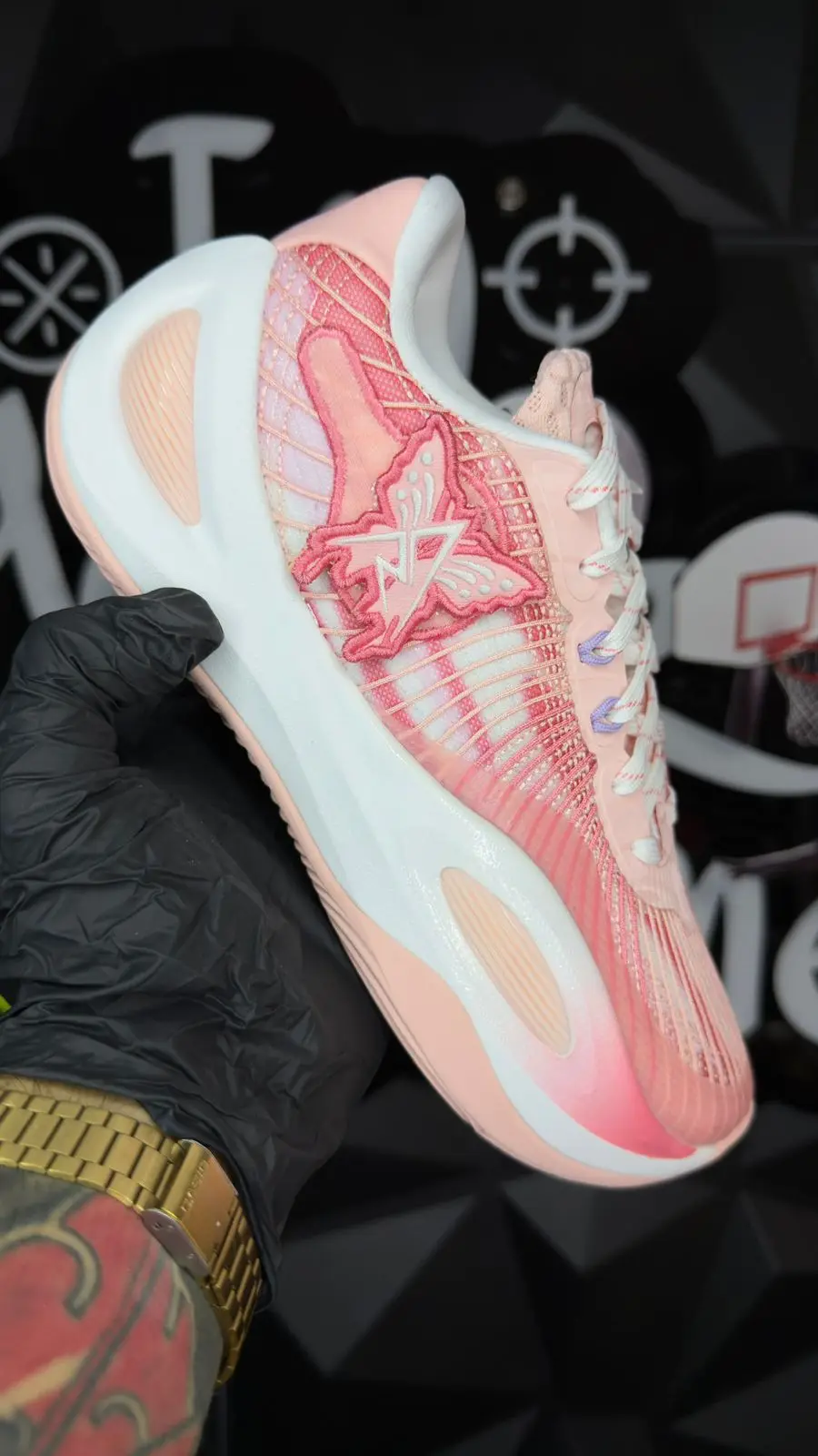 RIGORER Austin Reaves Signature Shoes Rigorer AR1 'Valentine's Day' Men Professional Basketball Shoes Sport Sneakers 【NO BOX】