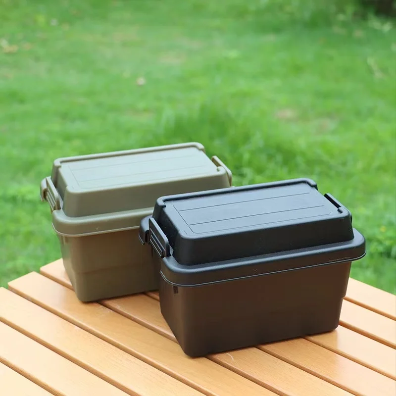 Seasoning Bottle Set Storage Box Portable Travel Camping Seasoning Dispenser Set Stackable Organizer Mini Desktop Storage Case