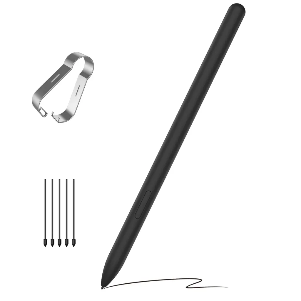 S Pen for Samsung Galaxy Tab S10 FE/S9 FE Series with Eraser, Stylus Pen with 5 Replacement Nibs, Precise Writing,Palm Rejection