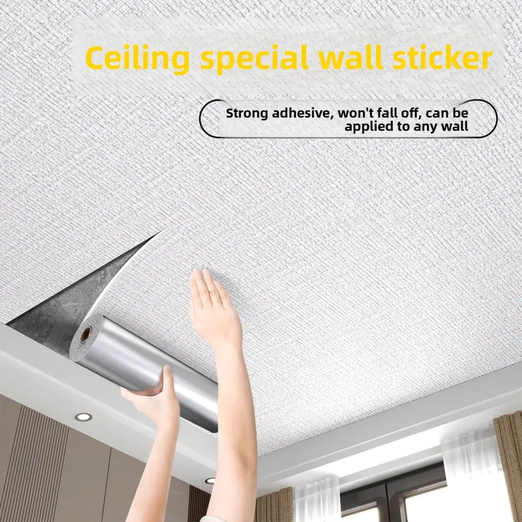 Decorative Ceiling Wall Stiers Self Adhesive Waterproof Moisture Proof Modern Simple Sle Living Room Wall Decals