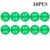 Green 10Pcs