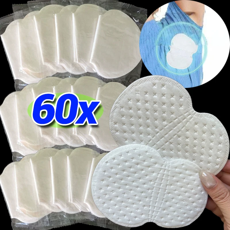 Invisible Disposable Underarm Sweat Pads Ultra Thin Breathable Armpit Antiperspirant Patch Strong Sweat Absorption Deodorant Pad