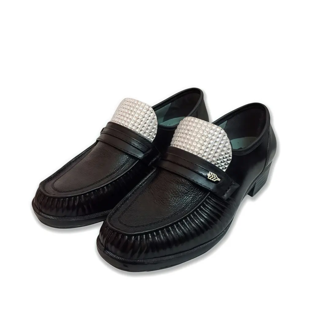 Role-play Tap Dance Michael Jackson Leather Shoes for Moonwalk Modern