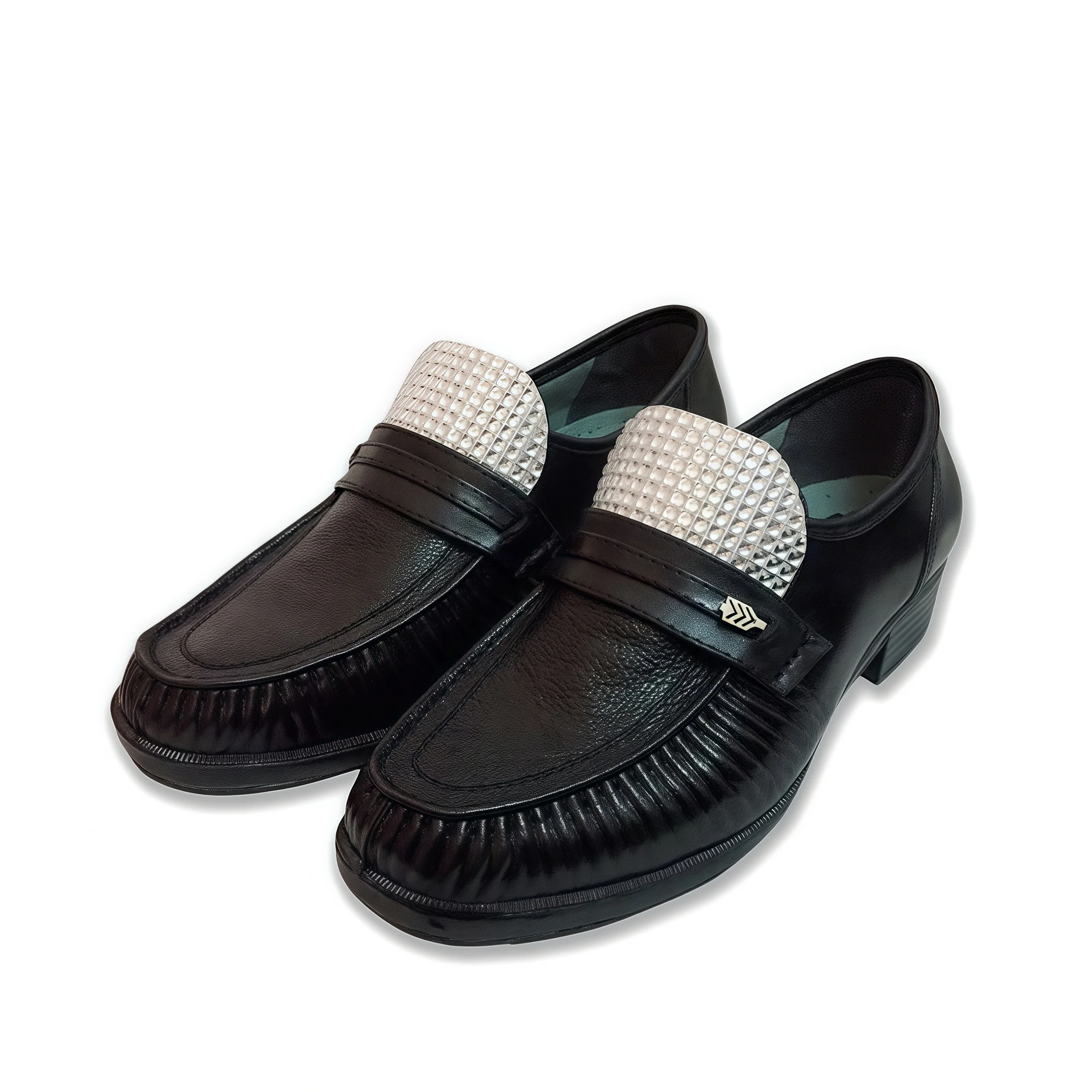 Role-play Tap Dance Michael Jackson Leather Shoes for Moonwalk Modern