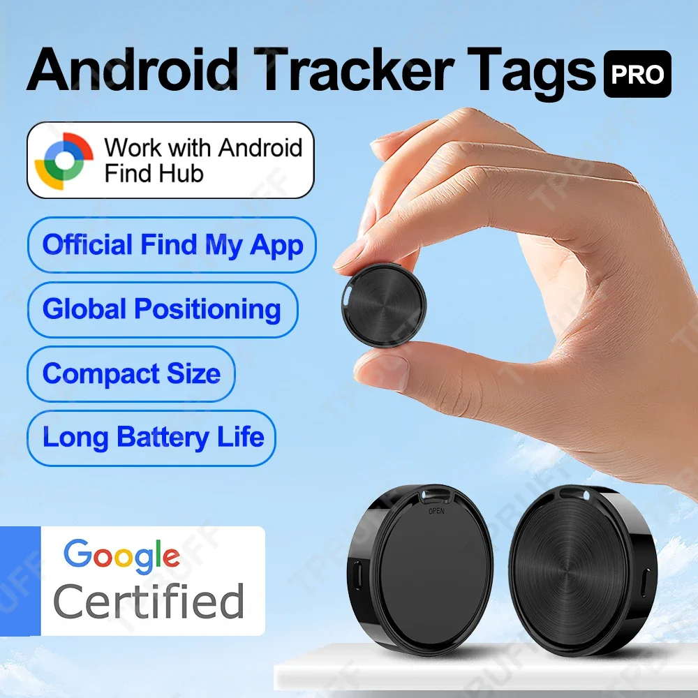 CD Google Device Gps Tracking Airtag For Pet Car Android Anti-Lost Alarm Smart Activity Trackers Wearable Device Car Accessories