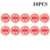 Red 10pcs