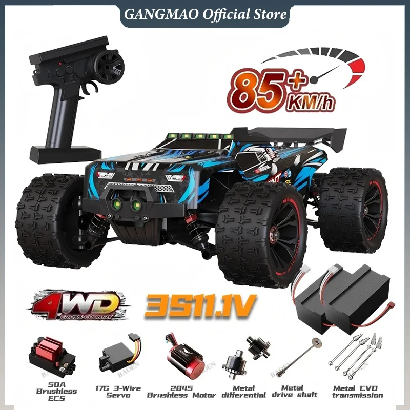 9522PRO 85KM/H High Speed RC Car Brushless 4WD Off-Road Drift Remote Control Car 1:16 Professional Racing Cars SCY16101 16102