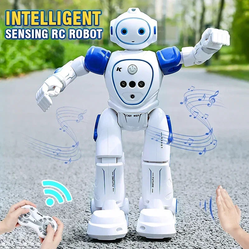 JJRC Rc Robot Kids Intelligent Remote Control Robots Toys Programmed Electric Gesture-Sensing Dancing Machine Children Xmas Gift