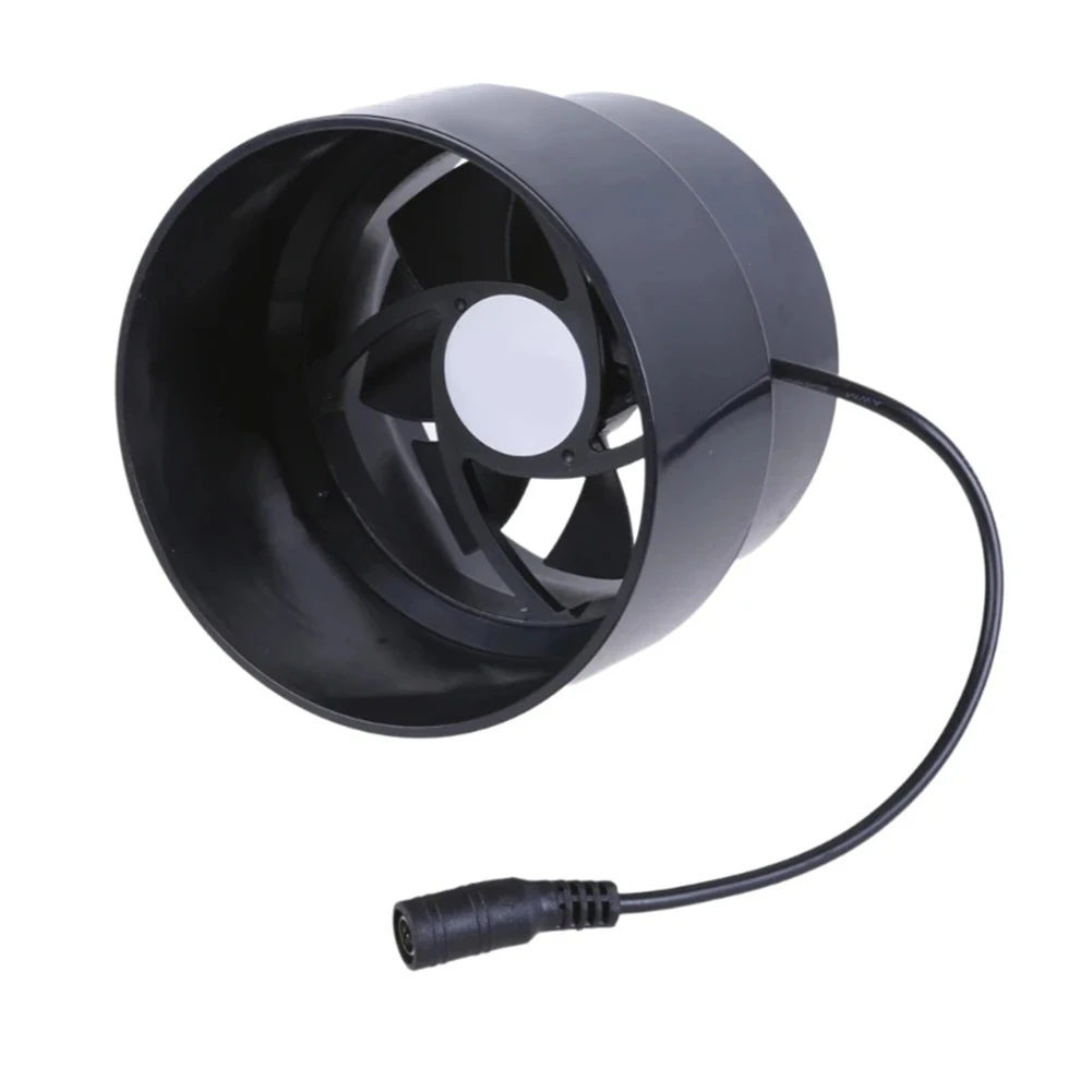 Powerful Duct Fan 12V Ventilation Exhaust Fan 100mm-110mm For Home And Outdoor Cold Room Systems Klimaanlage Tool Accessories