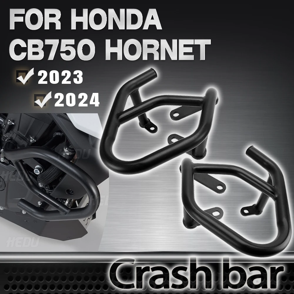 Engine Guard Highway Crash Bars Bumper Stunt Cage For Honda CB750 CB 750 Hornet 2023 2024 Motorcycle Frame Protection Bars