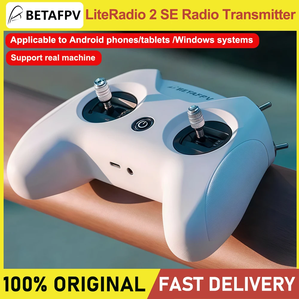 BETAFPV LiteRadio 2 SE Radio Transmitter 2.4G 8CH Remote Controller Bayang / Frsky Protocol for FPV Racing RC Drone Simulator