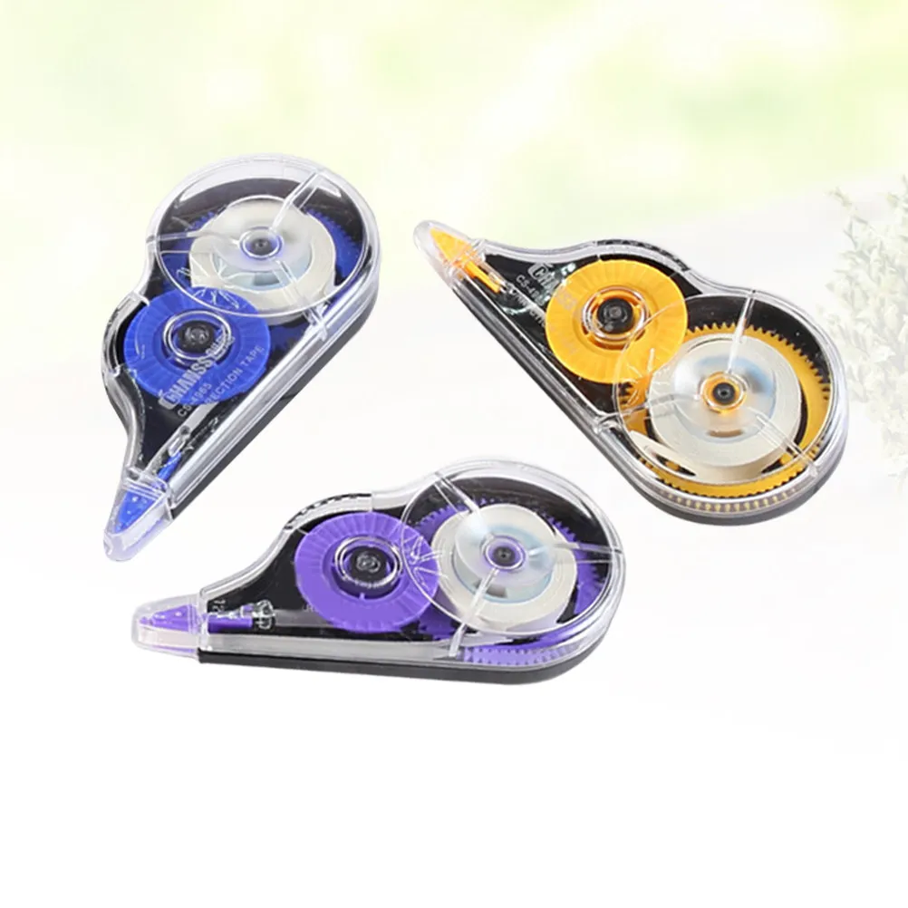 12Pcs Correction Tape for Students Kids School Office Stationery Fast Mistake Fixing Clean Coverage for Ballpoint Gel