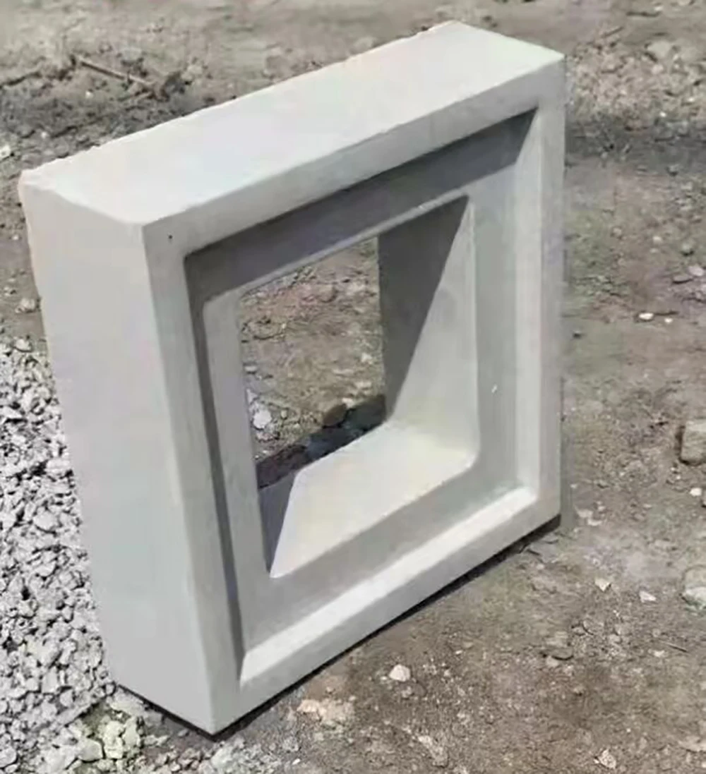 Home Garden Floor Road Cement Hollow Brick Path Mold Reusable DIY Plastic Decorative Openwork Garden Background Wall Mold