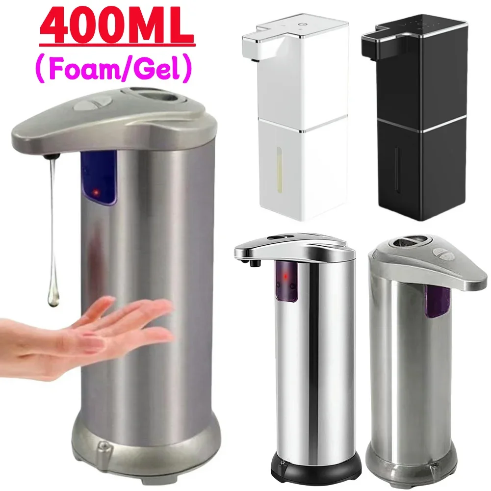 Automatic Soap Dispenser Infrared Motion Sensor Touchless Soap Dispenser Electric Automatic Soap Dispenser for Kitchen Bathroom