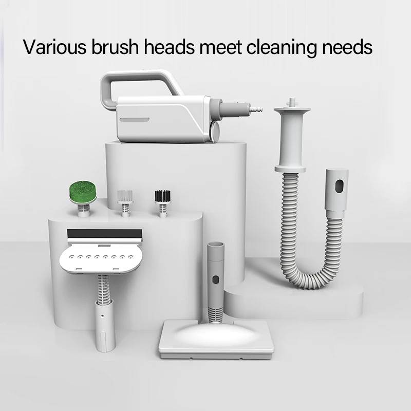 370ml Household Multifunctional 1500W Sterilization And Mite Removal Steam Cleaner Electric Steam Mop 220V EU Plug