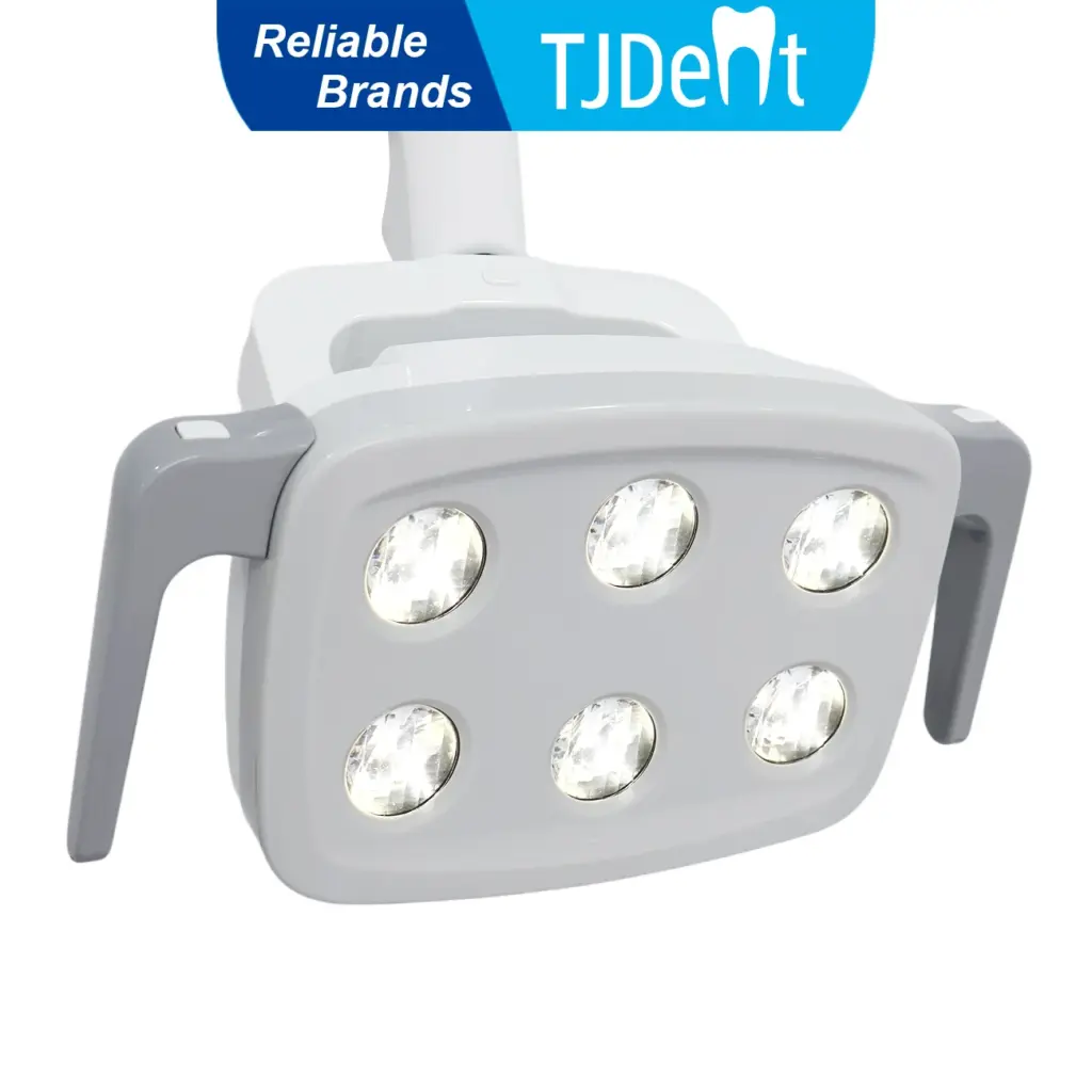 TJDent Dental Operating Light 6LED Oral Lamp For Dental Chair Unit With Induction Sensor Dentistry Instrument Chair Accessories
