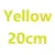 yellow 20cm