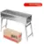 62x23x47 barbecue grill (stainless steel)