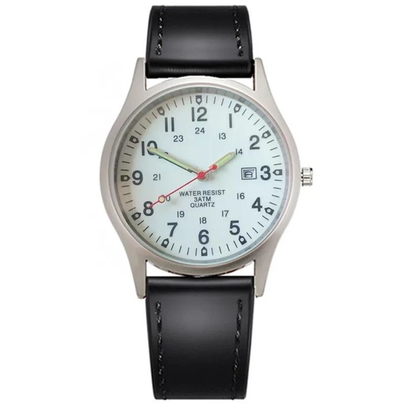 Original Brand Men Watches Boys Students Fashion Leather Band Sports Date Quartz Watch Montre Homme Relogios Masculinos 2026