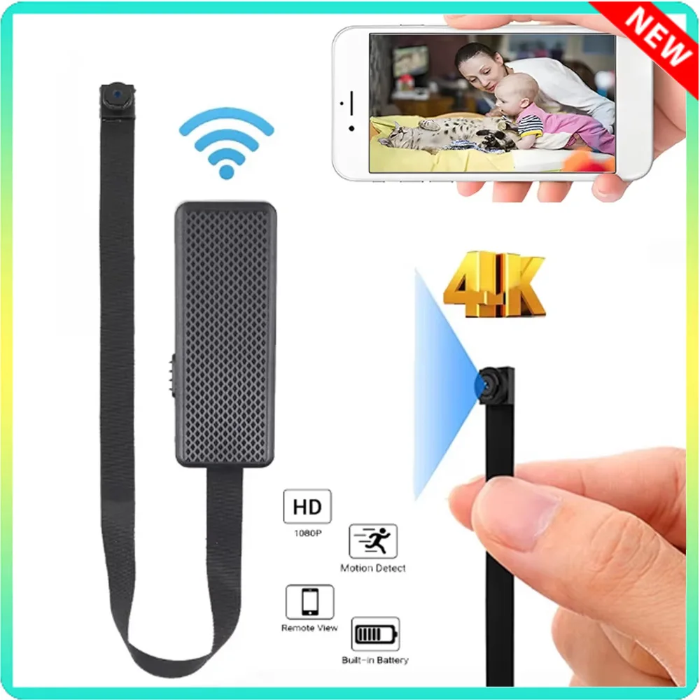 HD 1080P Mini WiFi Camera Diy Module Nanny Cam Wifi Cam For Wide Angle Motion Detection Alarm & Record Support Phone App