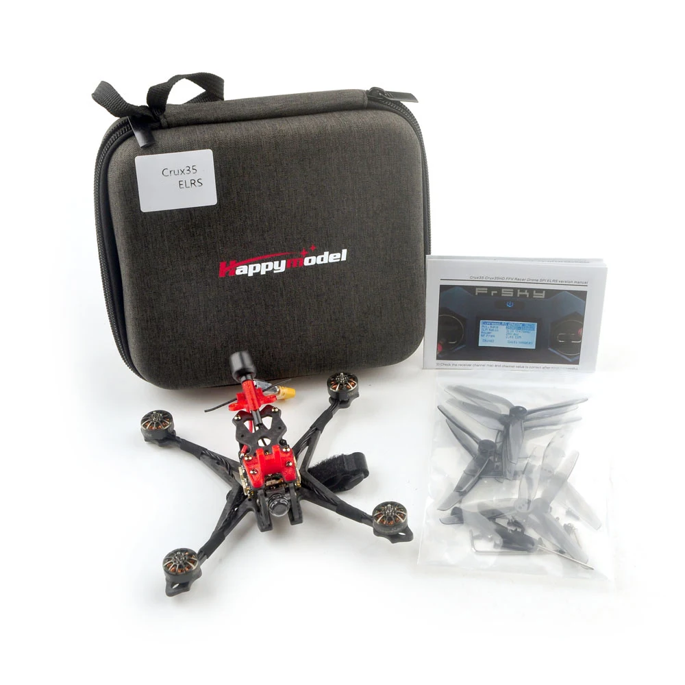 HappyModel Crux35 ELRS V2 (URAT ELRS) - 3.5inch 4S FPV Freestyle Racing Drone Quadcopter