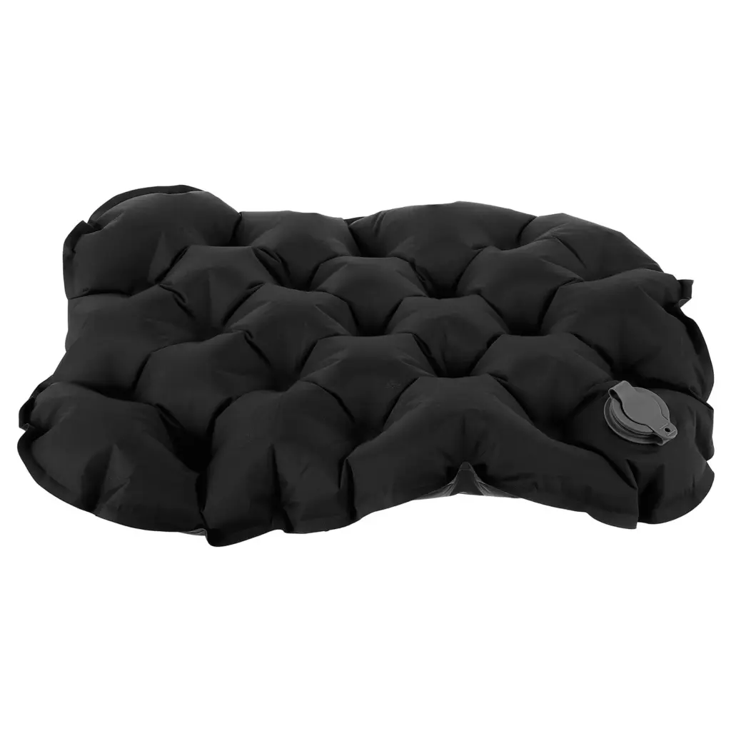 Portable Inflatable Sit Pad Folding Camping Chair Comfortable Lightweight Water-Resistant Adjustable Firmness Stadium Travel