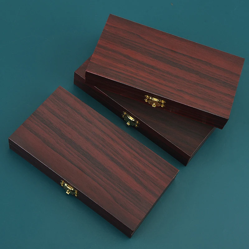 Medium-density Fiberboard Vintage Jewelry Box Beaded Storage Box Container Desktop Finishing Storage Box Retro Box