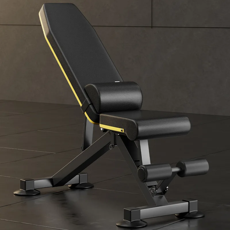 Home Multifunctional Fitness Chair, Sit Up Benches Machine, Folding Bench, Training Bench Dumbbell Bench Large Fitness Equipment