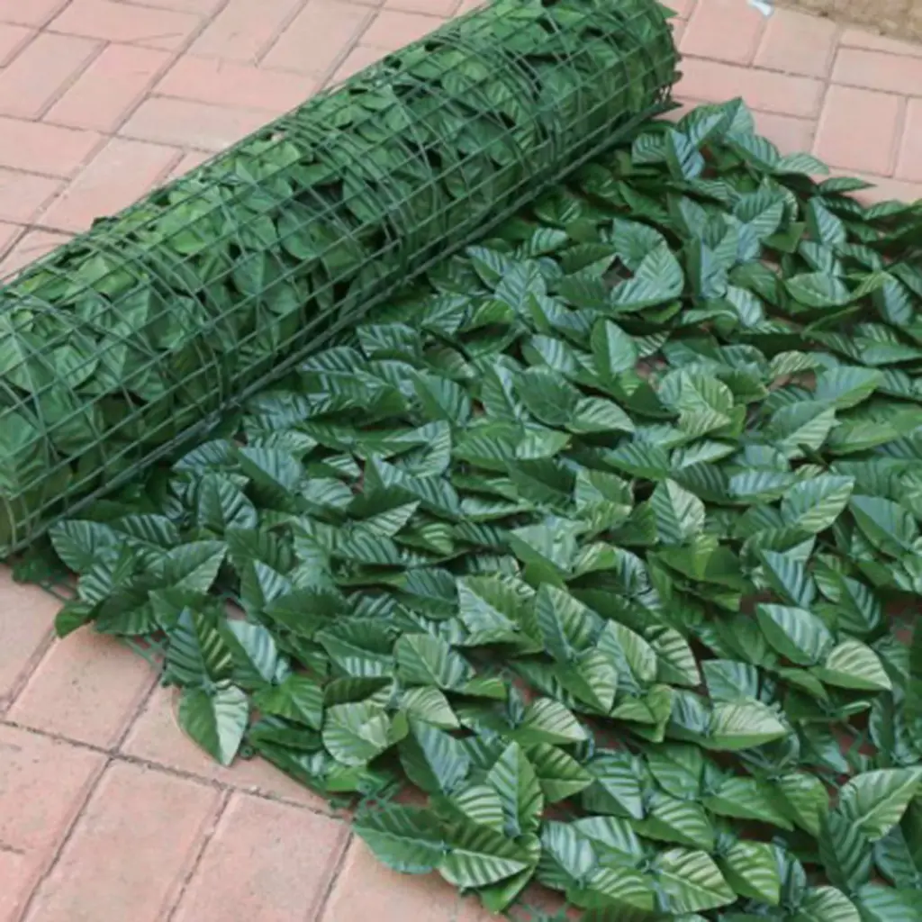 Artificial Ivy Privacy Fence Wall Screen Hedges Fence and Faux Ivy Vine Leaf for Indoor Outdoor Privacy Protected and Garden