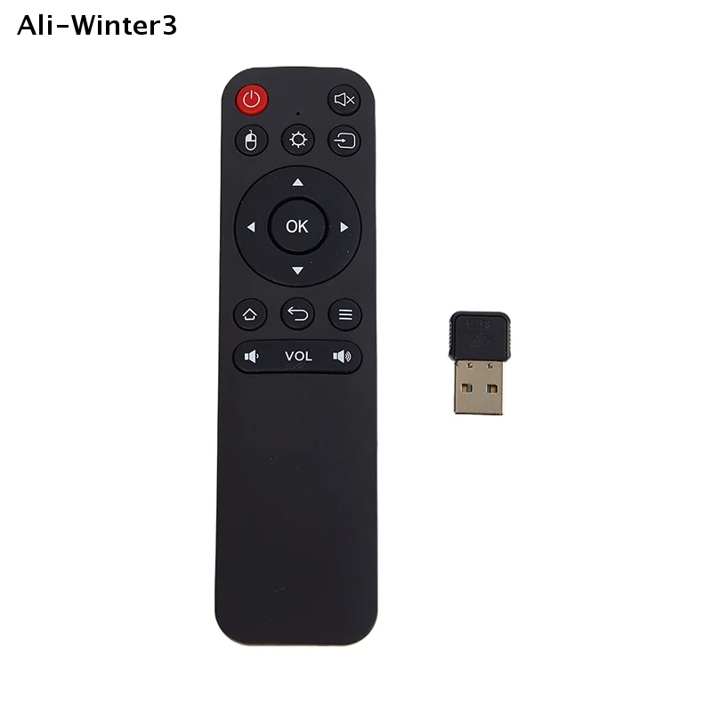 CCA4-2.4G Wireless USB Receiver TV Box Remote Control Wireless Air Mouse for Android Smart TV Box and PC/TV